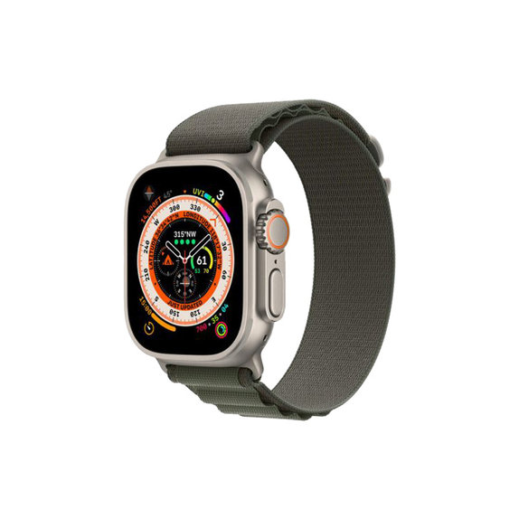 FixPremium - Strap Alpine Loop for Apple Watch (42, 44, 45 & 49mm), green