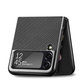 FixPremium - Case Carbon for Samsung Galaxy Z Flip 4, brown