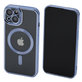 FixPremium - Case Crystal s MagSafe for iPhone 13 & 14, blue