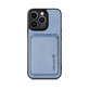 FixPremium - Case Carbon s MagSafe Wallet for iPhone 13 Pro, blue