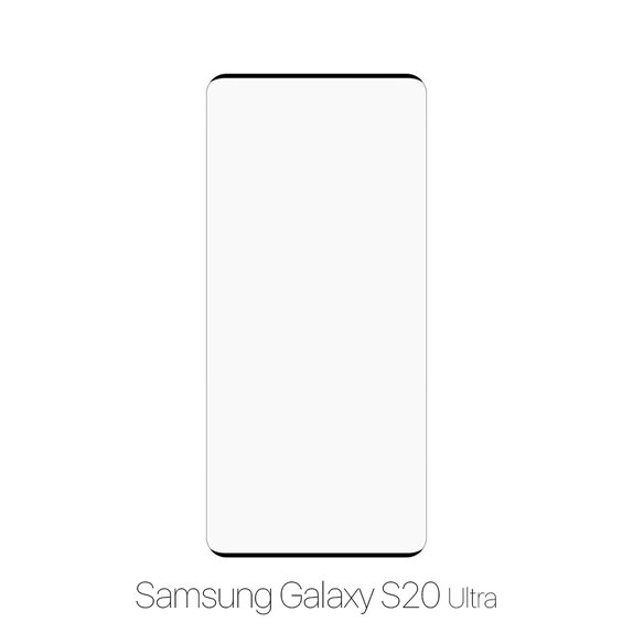 FixPremium FullCover Glass - 3D Tempered Glass for Samsung Galaxy S20 Ultra