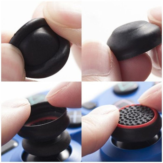 FixPremium - PS4/PS5 Controller Grip Caps - Set 2pcs, blue