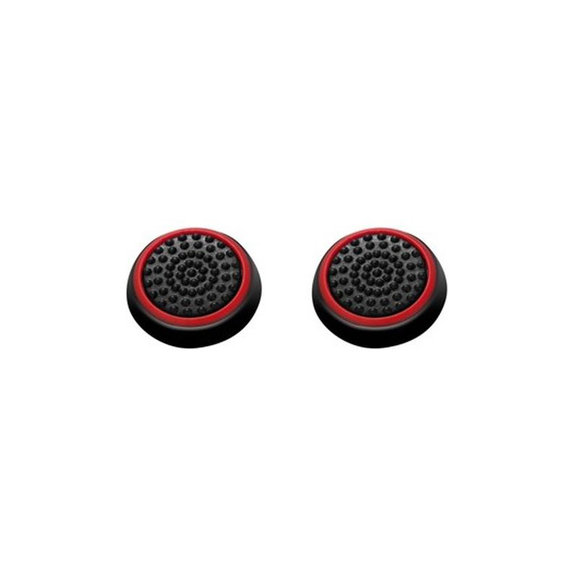 FixPremium - PS4/PS5 Controller Grip Caps - Set 2pcs, red