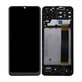 Samsung Galaxy M13 M135F - LCD Display + Touch Screen + Frame (Black) TFT