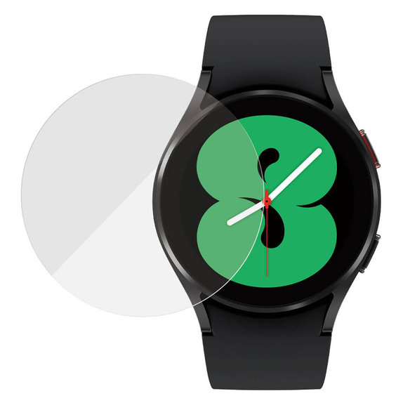 Tempered Glass Flat Glass AB for Samsung Galaxy Watch 4 40 mm, Clear, PanzerGlass