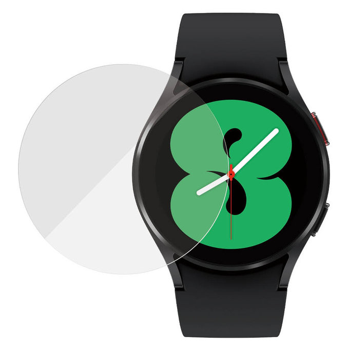 Tempered Glass Flat Glass AB for Samsung Galaxy Watch 4 40 mm, Clear, PanzerGlass