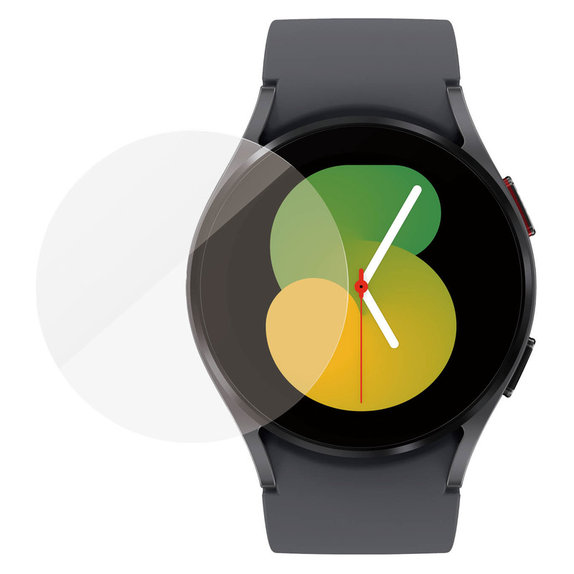Tempered Glass Flat Glass AB for Samsung Galaxy Watch 5 40 mm, Clear, PanzerGlass