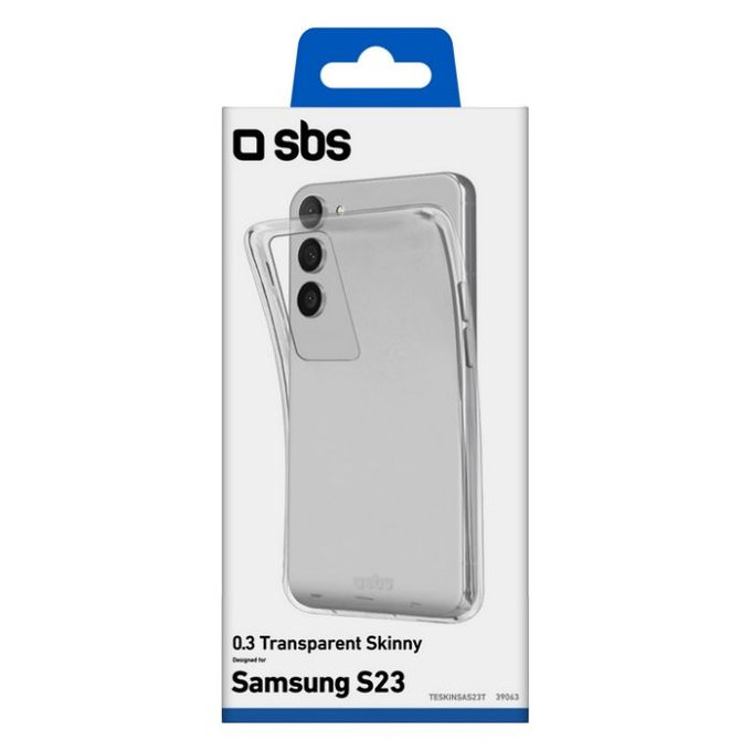 SBS - Case Skinny for Samsung Galaxy S23, transparent