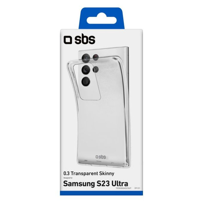 SBS - Case Skinny for Samsung Galaxy S23 Ultra, transparent
