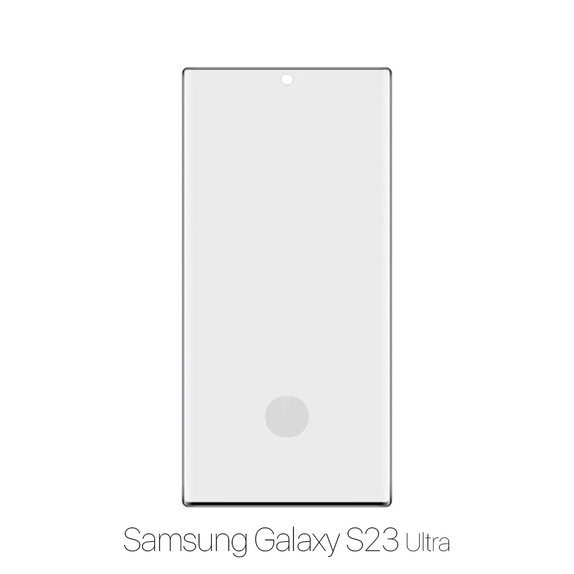 FixPremium FullCover Glass - 3D Tempered Glass for Samsung Galaxy S23 Ultra