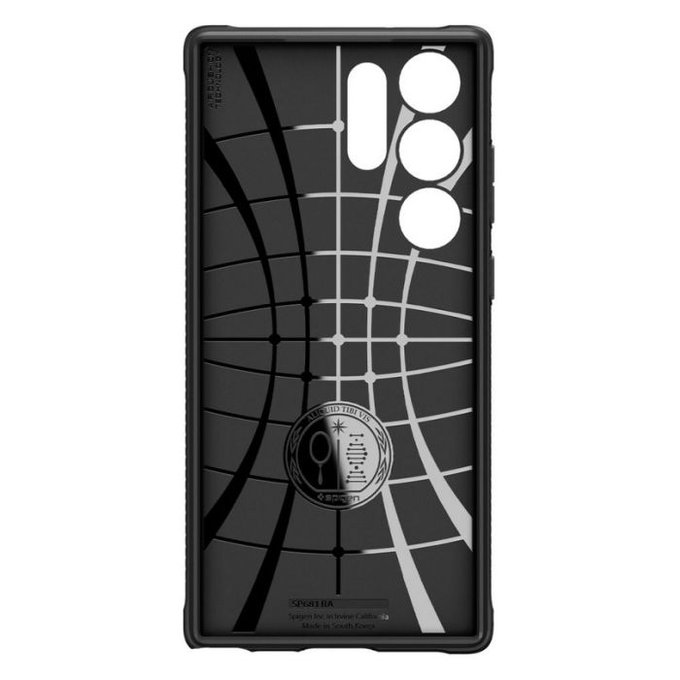 Spigen - Case Rugged Armor for Samsung Galaxy S23 Ultra, matte black