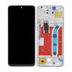 Honor X8 - LCD Display + Touch Screen + Frame (Titanium Silver) TFT