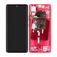 Motorola Edge 30 Fusion - LCD Display + Touch Screen + Frame (Viva Magenta) - 5D68C22034 Genuine Service Pack