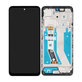 Motorola Moto G73 - LCD Display + Touch Screen + Frame (Black) - 5D68C22272 Genuine Service Pack
