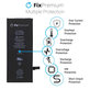 Battery for iPhone 12, 12 Pro, 2815mAh, FixPremium