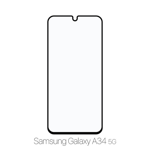 FixPremium FullCover Glass - Tempered Glass for Samsung Galaxy A34 5G