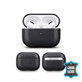 FixPremium - Leather Case for AirPods Pro 2, black