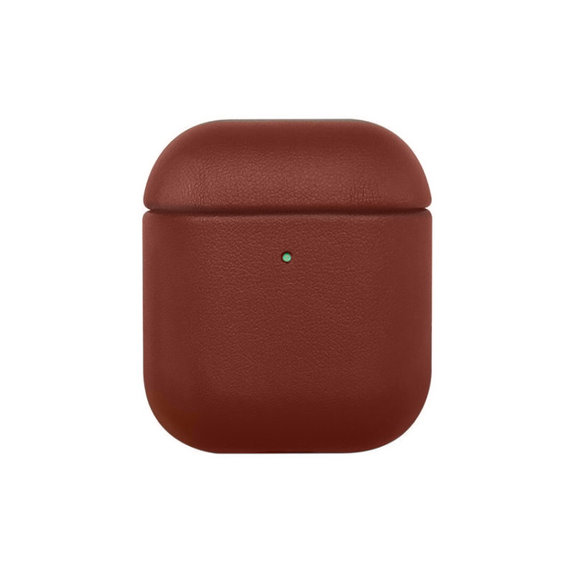 FixPremium - Leather Case for AirPods 1 & 2, brown