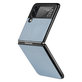 FixPremium - Case Carbon for Samsung Galaxy Z Flip 2, blue