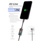 AV-Line - Smart Detection Charging Cable (USB-C - USB-C)