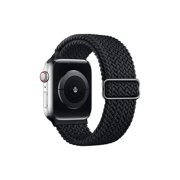 FixPremium - Strap Solo Loop for Apple Watch (42, 44, 45 & 49mm), black