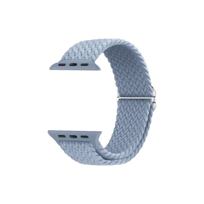 FixPremium - Strap Solo Loop for Apple Watch (42, 44, 45 & 49mm), light blue