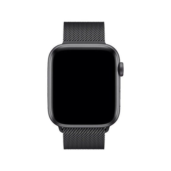 FixPremium - Strap Milanese Loop for Apple Watch (42, 44, 45 & 49mm), black