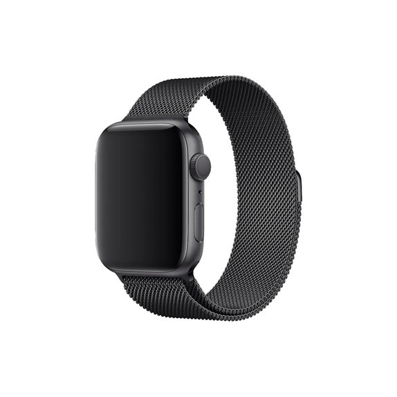 FixPremium - Strap Milanese Loop for Apple Watch (42, 44, 45 & 49mm), black