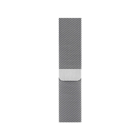 FixPremium - Strap Milanese Loop for Apple Watch (42, 44, 45 & 49mm), silver