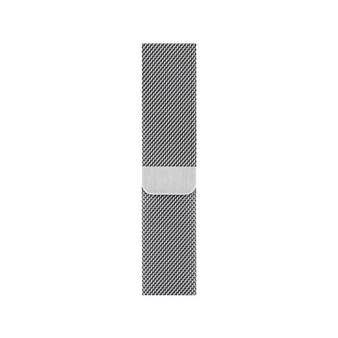 FixPremium - Strap Milanese Loop for Apple Watch (42, 44, 45 & 49mm), silver