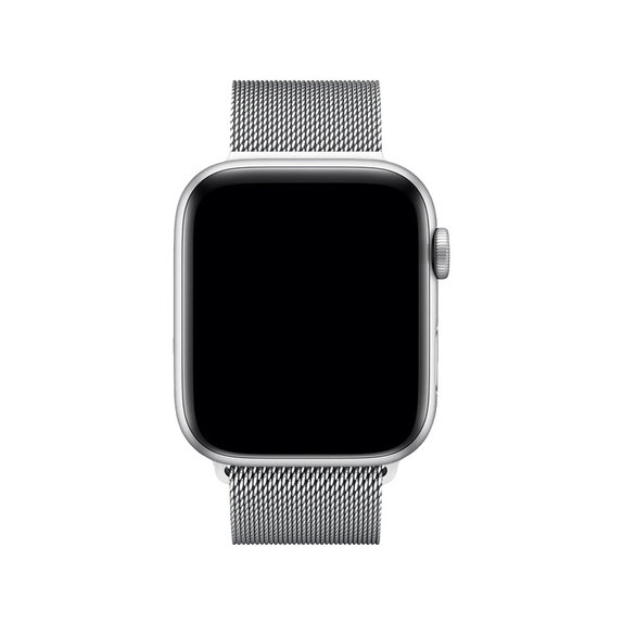 FixPremium - Strap Milanese Loop for Apple Watch (42, 44, 45 & 49mm), silver
