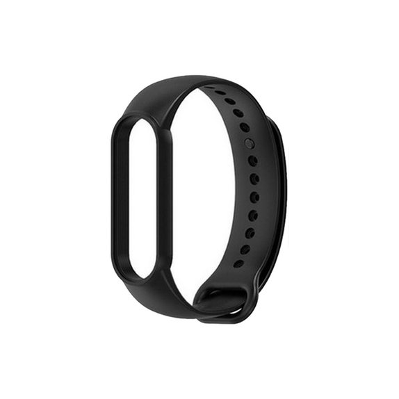 FixPremium - Silicone Strap for Xiaomi Mi Band (5/6/7/7 NFC), black