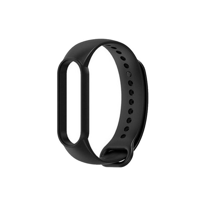 FixPremium - Silicone Strap for Xiaomi Mi Band (5/6/7/7 NFC), black