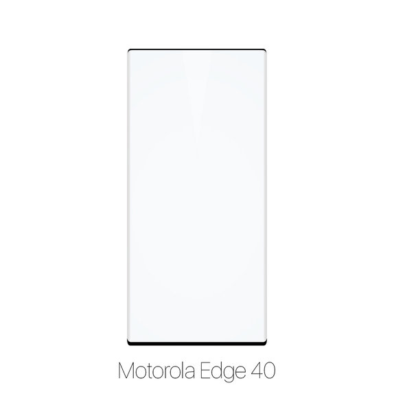 FixPremium Glass - 3D Tempered Glass for Motorola Edge 40