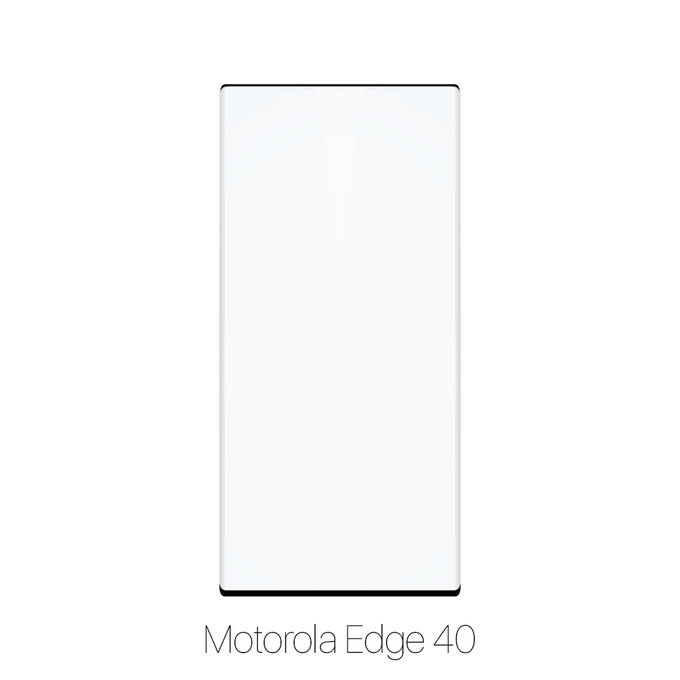 FixPremium Glass - 3D Tempered Glass for Motorola Edge 40