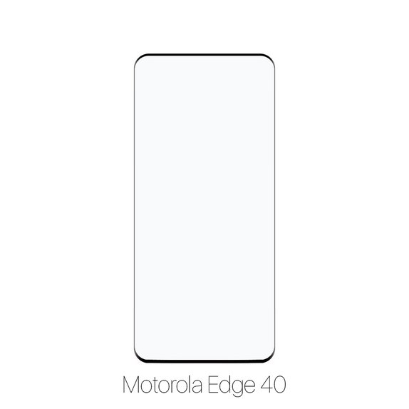 FixPremium FullCover Glass - 3D Tempered Glass for Motorola Edge 40