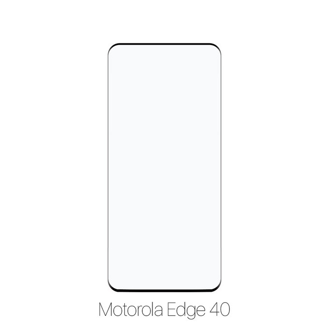 FixPremium FullCover Glass - 3D Tempered Glass for Motorola Edge 40