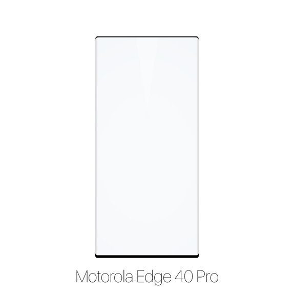 FixPremium FullCover Glass - 3D Tempered Glass for Motorola Edge 40 Pro