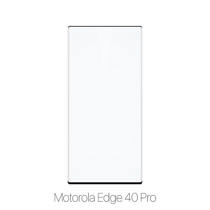 FixPremium FullCover Glass - 3D Tempered Glass for Motorola Edge 40 Pro