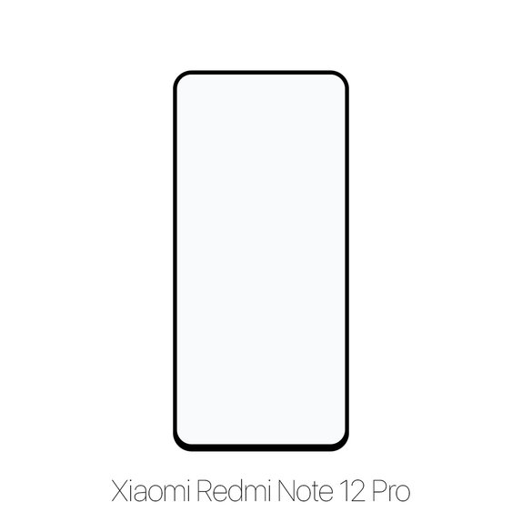 FixPremium FullCover Glass - Tempered Glass for Xiaomi Redmi Note 12 Pro
