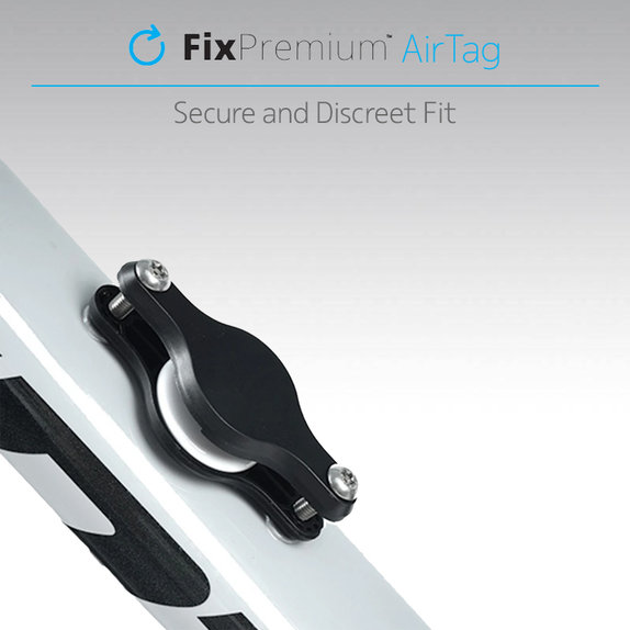 FixPremium - Mount for Apple AirTag for Bike, black