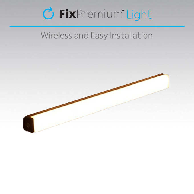 FixPremium - LED Night Light with Motion Sensor (warm yellow), (0.2m), white