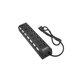 FixPremium - USB Hub with Power Switch for 7 USB, black