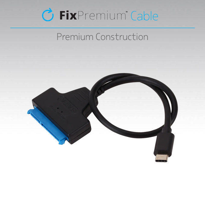 FixPremium - Cable - USB / SATA 2.5", black