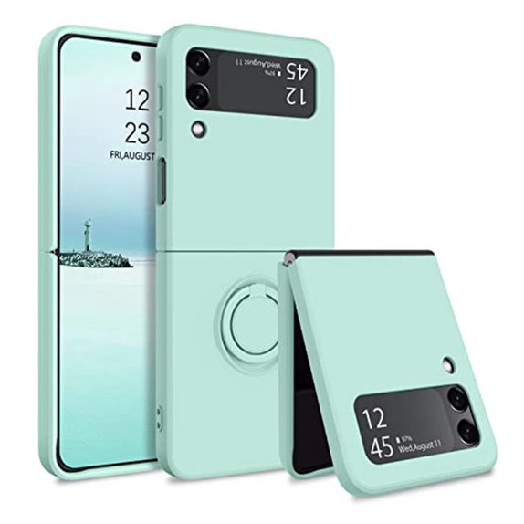 FixPremium - Case Ring for Samsung Galaxy Z Flip 4, green