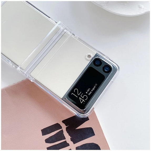 FixPremium - Silicon Case for Samsung Galaxy Z Flip 4, transparent