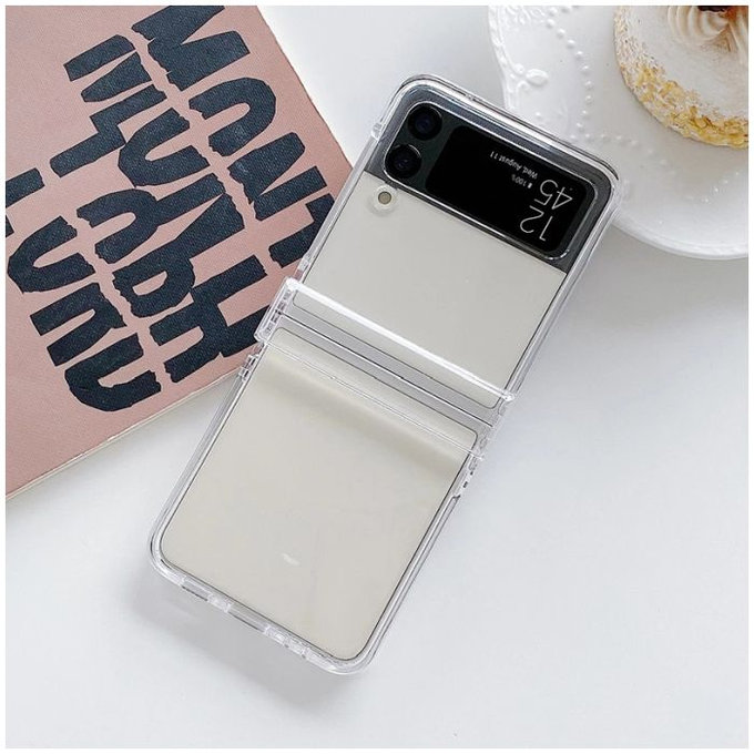 FixPremium - Silicon Case for Samsung Galaxy Z Flip 4, transparent