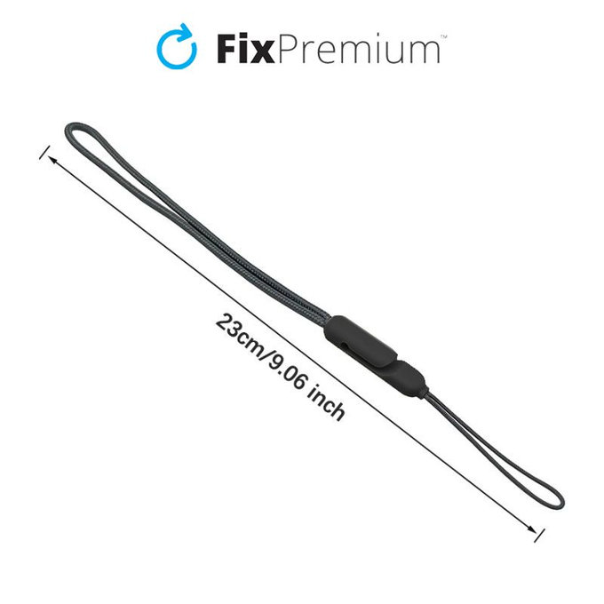 FixPremium - Strap for AirPods Pro 2, Black