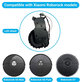 Xiaomi Roborock S5 Max, S6 Pure, S7 - Wheel with Motor (Left) (Black)