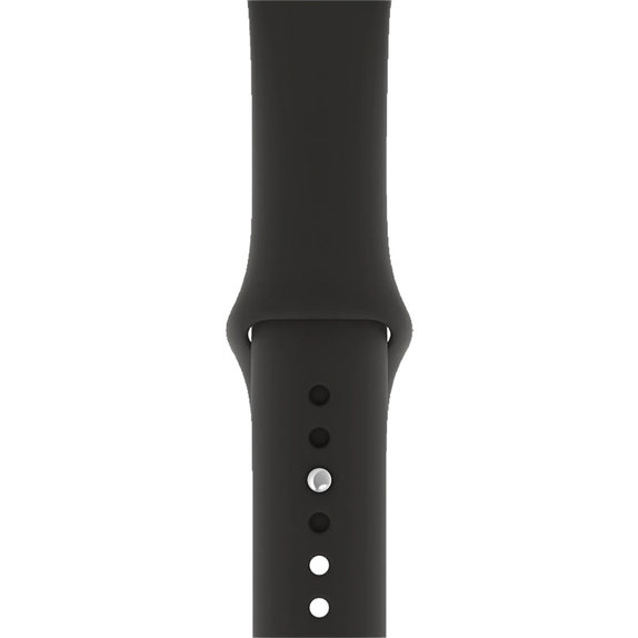 FixPremium - Silicone Strap for Apple Watch (42, 44, 45 & 49mm), black